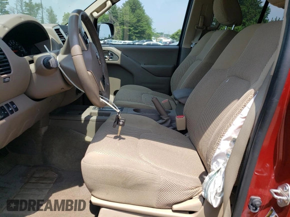 2017 Nissan Frontier SV with VIN 1N6AD0EV2HN706816, listed as a Copart auction lot 60540005 with 43,737 mi miles and Salvage title. Bid and sale history available at DreamBid. Image 7.