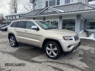 2014 Jeep Grand Cherokee Limited with VIN 1C4RJFBM2EC315721, listed as a Copart auction lot 44842505 with 180,972 mi miles and Clean title. Bid and sale history available at DreamBid. Image 1.