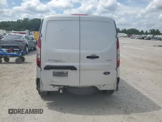 2022 Ford Transit Connect XLT with VIN NM0LS7T27N1541283, listed as a Copart auction lot 63234295 with 19,897 mi miles and Salvage title. Bid and sale history available at DreamBid. Image 6.