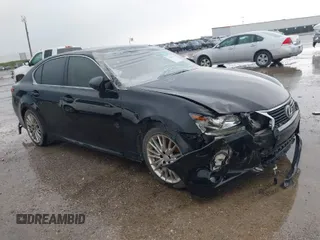 2013 Lexus GS 350 with VIN JTHBE1BL1D5025519, listed as a IAAI auction lot 41733267 with 135,703 mi miles. Bid and sale history available at carsss.com. Image 1.