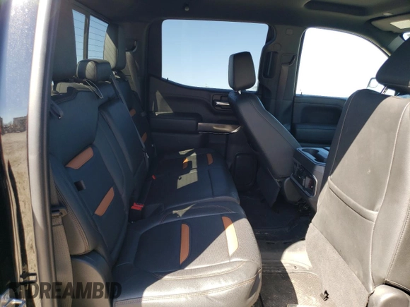2021 GMC Sierra 1500 AT4 with VIN 3GTP9EED0MG365003, listed as a Copart auction lot 43715645 with 70,051 mi miles and Salvage Title. Bid and sale history available at carsss.com. Image 10.