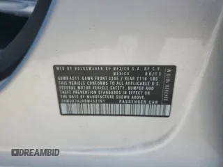 2013 Volkswagen Jetta SE z VIN 3VWDX7AJ6DM452161, wystawiony jako Copart lot #60510695 z przebiegiem Nie podano mil oraz Szkoda całkowita • Salvage title. Historia ofert i sprzedaży dostępna na DreamBid. Obrazek 12.