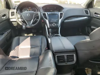 2018 Acura TLX Technology with VIN 19UUB1F50JA002526, listed as a Copart auction lot 65847825 with 57,767 mi miles and Salvage title. Bid and sale history available at DreamBid. Image 8.