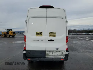 2020 Ford Transit Cargo with VIN 1FTBR1X80LKA87827, listed as a Copart auction lot 51919325 with 90,463 mi miles and Salvage Title. Bid and sale history available at DreamBid. Image 6.