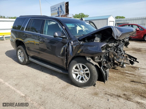 2018 Chevrolet Tahoe LS with VIN 1GNSKAKC6JR358482, listed as a Copart auction lot 49803933 with 0 mi miles and Salvage Title. Bid and sale history available at carsss.com. Image 4.