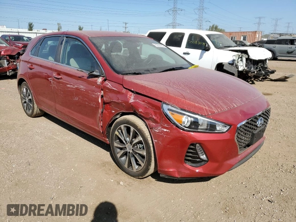 2018 Hyundai Elantra GT with VIN KMHH35LE2JU038690, listed as a Copart auction lot 70252784 with 41,710 mi miles and Salvage Title. Bid and sale history available at carsss.com. Image 4.