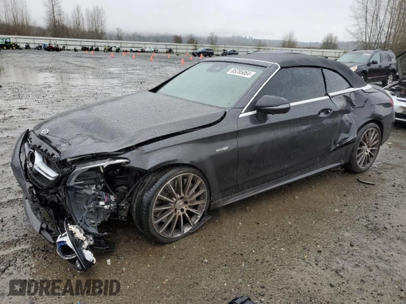2019 Mercedes-Benz C 43 AMG with VIN WDDWK6EB4KF901735, listed as a Copart auction lot 85285064 with Not provided miles and Salvage title. Bid and sale history available at DreamBid. Image 1.