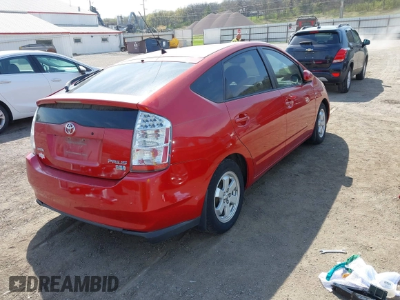 2007 Toyota Prius with VIN JTDKB20U277562520, listed as a IAAI auction lot 42059570 with Not Provided miles. Bid and sale history available at carsss.com. Image 4.
