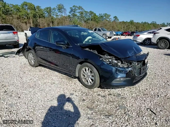 2017 Mazda Mazda3 4-Door Sport with VIN 3MZBN1U7XHM124094, listed as a Copart auction lot 87004174 with 0 mi miles and Salvage Title. Bid and sale history available at carsss.com. Image 14.