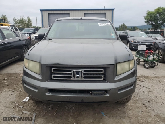2008 Honda Ridgeline RT with VIN 2HJYK16278H534188, listed as a Copart auction lot 73372834 with 317,451 mi miles and Salvage Title. Bid and sale history available at carsss.com. Image 5.
