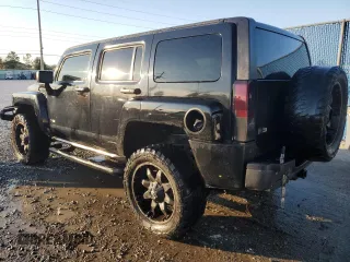 2009 Hummer H3 SUV Luxury with VIN 5GTEN13EX98103468, listed as a Copart auction lot 87865715 with 163,018 mi miles and Salvage Title. Bid and sale history available at carsss.com. Image 2.