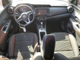 2021 Nissan Kicks SR with VIN 3N1CP5DV4ML505773, listed as a Copart auction lot 47424885 with 55,883 mi miles and Salvage Title. Bid and sale history available at carsss.com. Image 8.