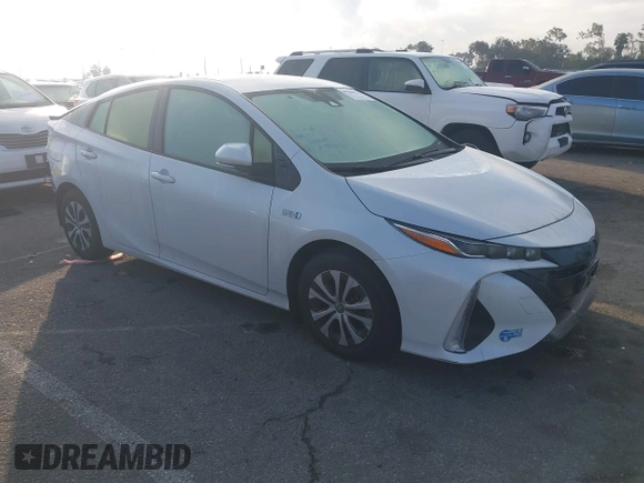 2021 Toyota Prius LE with VIN JTDKAMFP7M3193401, listed as a IAAI auction lot 41540021 with 45,822 mi miles and . Bid and sale history available at DreamBid. Image 1.