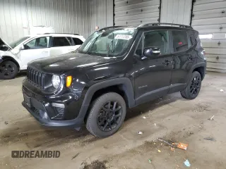 2020 Jeep Renegade Latitude z VIN ZACNJBBB9LPL32706, wystawiony jako Copart lot #57711285 z przebiegiem 41 706 mil mil oraz Szkoda całkowita • Salvage title. Historia ofert i sprzedaży dostępna na DreamBid. Obrazek 1.