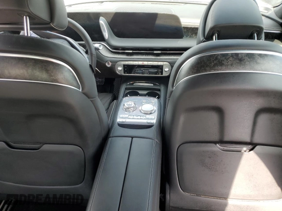 2024 Genesis G90 e-SC with VIN KMTFC4SD3RU042811, listed as a Copart auction lot 76003614 with Not Provided miles and Salvage Title. Bid and sale history available at DreamBid. Image 8.