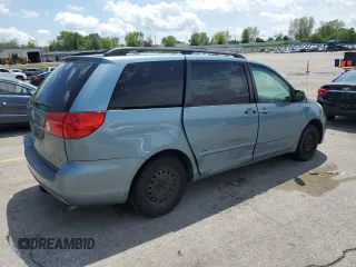 2006 Toyota Sienna CE with VIN 5TDZA23C56S492035, listed as a Copart auction lot 54714255 with 258,640 mi miles and Clean Title. Bid and sale history available at DreamBid. Image 3.