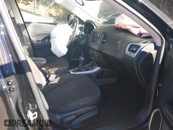 2021 Jeep Compass Sport with VIN 3C4NJDAB9MT591500, listed as a IAAI auction lot 40517034 with 58,230 mi miles and . Bid and sale history available at DreamBid. Image 5.