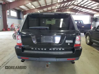 2011 Land Rover Range Rover Sport SC with VIN SALSH2E46BA705836, listed as a Copart auction lot 52975105 with 134,377 mi miles and Clean Title. Bid and sale history available at DreamBid. Image 6.