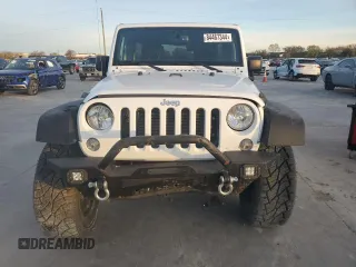 2018 Jeep Wrangler JK Unlimited Sport S with VIN 1C4BJWDG1JL815338, listed as a Copart auction lot 84467344 with 46,838 mi miles and Salvage Title. Bid and sale history available at carsss.com. Image 5.