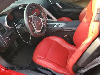 2017 Chevrolet Corvette 1LT with VIN 1G1YB2D72H5106831, listed as a Copart auction lot 78091074 with 40,254 mi miles and Clean Title. Bid and sale history available at carsss.com. Image 7.