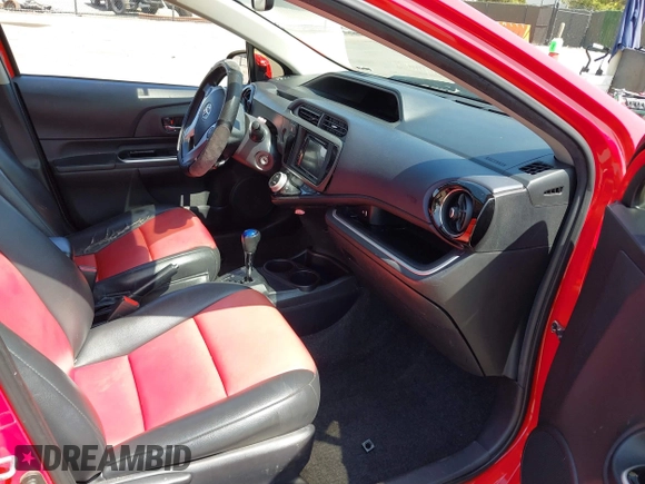 2015 Toyota Prius One with VIN JTDKDTB3XF1586554, listed as a IAAI auction lot 41871704 with 215,609 mi miles and . Bid and sale history available at carsss.com. Image 5.
