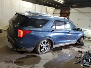 2020 Ford Explorer Platinum с VIN 1FM5K8HC8LGA89398, выставлен на аукционе Copart как лот 62189925 с пробегом 34 082 миль миль и Списание • Salvage title. История ставок и продаж доступна на DreamBid. Изображение 3.