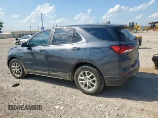 2023 Chevrolet Equinox LT with VIN 3GNAXKEG2PS175376, listed as a Copart auction lot 58244925 with 41,710 mi miles and Salvage title. Bid and sale history available at DreamBid. Image 2.