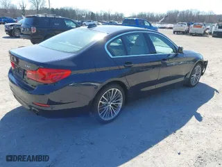 2019 BMW 5 Series 530i xDrive with VIN WBAJA7C50KG911678, listed as a IAAI auction lot 41768332 with 47,824 mi miles. Bid and sale history available at carsss.com. Image 4.