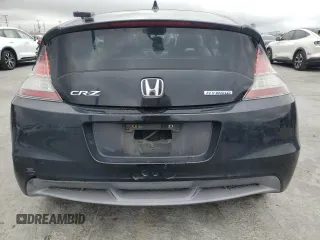 2011 Honda CR-Z EX with VIN JHMZF1D67BS010668, listed as a Copart auction lot 51180545 with 73,962 mi miles and Salvage Title. Bid and sale history available at carsss.com. Image 6.