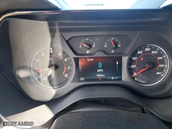 2018 Chevrolet Camaro 1LT with VIN 1G1FB1RSXJ0170116, listed as a Copart auction lot 46399795 with 54,636 mi miles and Salvage Title. Bid and sale history available at carsss.com. Image 9.