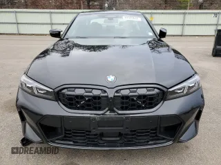 2025 BMW 3 Series M340i xDrive with VIN 3MW69FT01S8F00060, listed as a Copart auction lot 84993644 with Not Provided miles and Salvage Title. Bid and sale history available at carsss.com. Image 5.