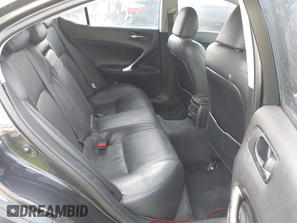 2007 Lexus IS 250 with VIN JTHBK262672025912, listed as a IAAI auction lot 42532981 with 161,907 mi miles and . Bid and sale history available at DreamBid. Image 8.