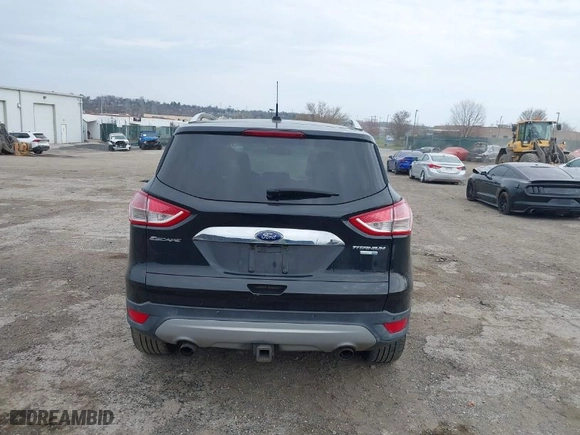 2015 Ford Escape Titanium with VIN 1FMCU9J96FUA96927, listed as a IAAI auction lot 41728332 with NaN miles. Bid and sale history available at carsss.com. Image 15.