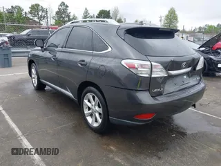 2010 Lexus RX 350 with VIN 2T2ZK1BA3AC010876, listed as a IAAI auction lot 41927858 with 177,411 mi miles. Bid and sale history available at carsss.com. Image 3.