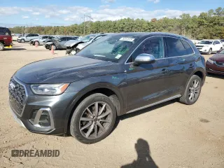 2021 Audi SQ5 Premium Plus with VIN WA1A4AFY1M2073202, listed as a Copart auction lot 75357073 with 39,697 mi miles. Bid and sale history available at carsss.com. Image 1.