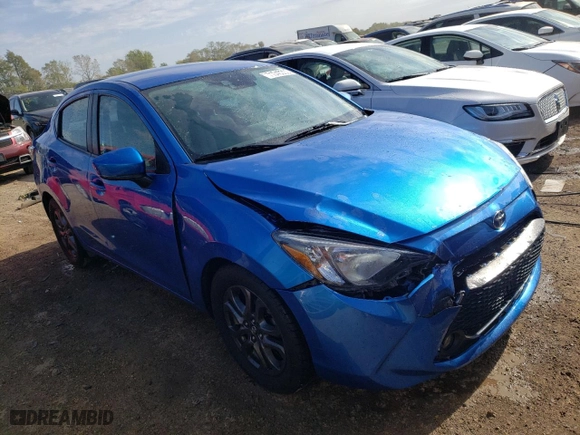 2019 Toyota Yaris Sedan L with VIN 3MYDLBYV3KY519090, listed as a Copart auction lot 71648363 with 80,418 mi miles. Bid and sale history available at carsss.com. Image 4.