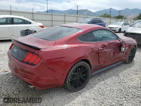 2017 Ford Mustang GT with VIN 1FA6P8CF4H5344536, listed as a Copart auction lot 61258635 with Not provided miles and Salvage title. Bid and sale history available at DreamBid. Image 3.