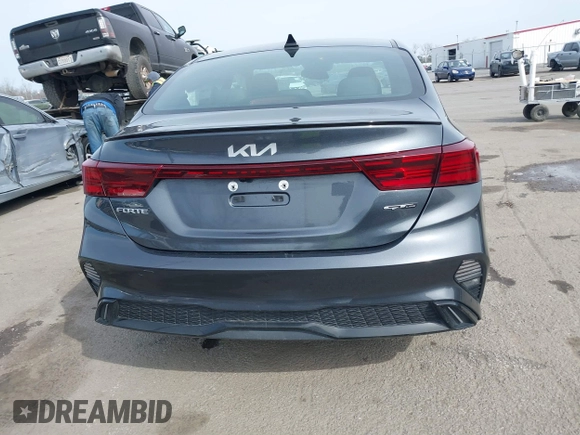 2023 Kia Forte GT-Line with VIN 3KPF54ADXPE664859, listed as a IAAI auction lot 41521944 with 34,248 mi miles. Bid and sale history available at carsss.com. Image 15.