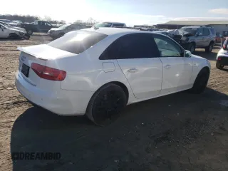 2016 Audi A4 Premium with VIN WAUAFAFL4GN016593, listed as a Copart auction lot 46086343 with 52,045 mi miles. Bid and sale history available at carsss.com. Image 3.