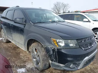 2015 Dodge Journey Crossroad with VIN 3C4PDCGG6FT698620, listed as a IAAI auction lot 41548836 with 116,736 mi miles and . Bid and sale history available at DreamBid. Image 1.