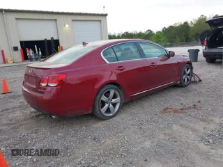 2007 Lexus GS 350 with VIN JTHBE96S570027761, listed as a IAAI auction lot 41870629 with 112,274 mi miles and . Bid and sale history available at carsss.com. Image 4.