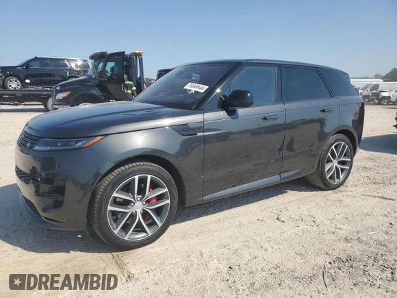 2023 Land Rover Range Rover Sport SE Dynamic with VIN SAL1L9FU3PA133844, listed as a Copart auction lot 76049644 with 15,556 mi miles and Salvage Title. Bid and sale history available at carsss.com. Image 1.