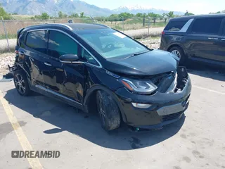 2017 Chevrolet Bolt EV Premier with VIN 1G1FX6S04H4180781, listed as a IAAI auction lot 42228857 with 152,133 mi miles and . Bid and sale history available at DreamBid. Image 1.