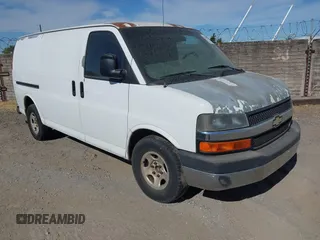2005 Chevrolet Express Cargo with VIN 1GCFG15X951192053, listed as a IAAI auction lot 42615770 with 304,160 mi miles and . Bid and sale history available at DreamBid. Image 1.