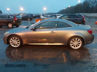 2013 Infiniti G37 Convertible with VIN JN1CV6FE8DM772784, listed as a IAAI auction lot 41367692 with 90,808 mi miles. Bid and sale history available at carsss.com. Image 15.