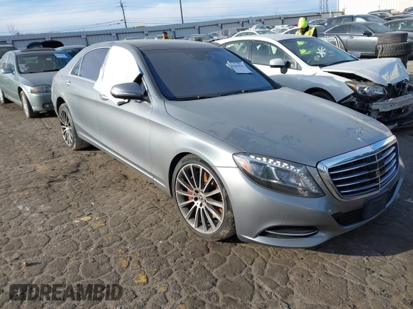 2015 Mercedes-Benz S 550 with VIN WDDUG8FB2FA107693, listed as a IAAI auction lot 41684610 with Not provided miles and . Bid and sale history available at DreamBid. Image 1.