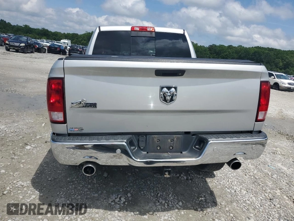 2016 Ram 1500 Lone Star with VIN 3C6RR6LT5GG382643, listed as a Copart auction lot 58139215 with 131,478 mi miles and Salvage title. Bid and sale history available at DreamBid. Image 6.