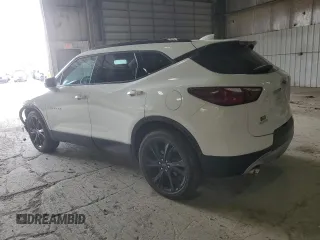 2020 Chevrolet Blazer LT with VIN 3GNKBCRS3LS715903, listed as a Copart auction lot 51078185 with 56,119 mi miles and Salvage title. Bid and sale history available at DreamBid. Image 2.