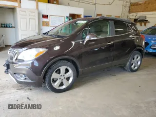 2016 Buick Encore Leather with VIN KL4CJCSB9GB595143, listed as a Copart auction lot 53814755 with 167,232 mi miles and Salvage Title. Bid and sale history available at carsss.com. Image 1.