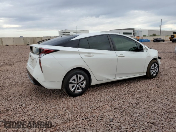 2017 Toyota Prius Two with VIN JTDKARFU9H3046683, listed as a Copart auction lot 53076595 with 49,404 mi miles and Salvage Title. Bid and sale history available at DreamBid. Image 3.